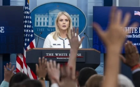 Casa Branca rebate Lula e diz que Trump “não quer ser imperador do mundo”