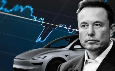 Ações da Tesla despencam após anúncio do partido da América por Elon Musk