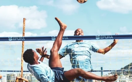 2º etapa do Torneio Estadual de Futevôlei neste final de semana agita a Praia da Camburi