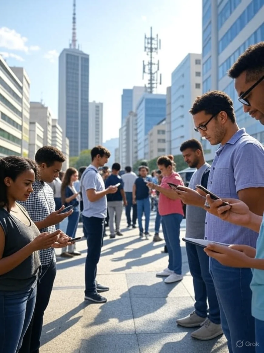 Brasil celebra três anos de 5G com todas as metas cumpridas