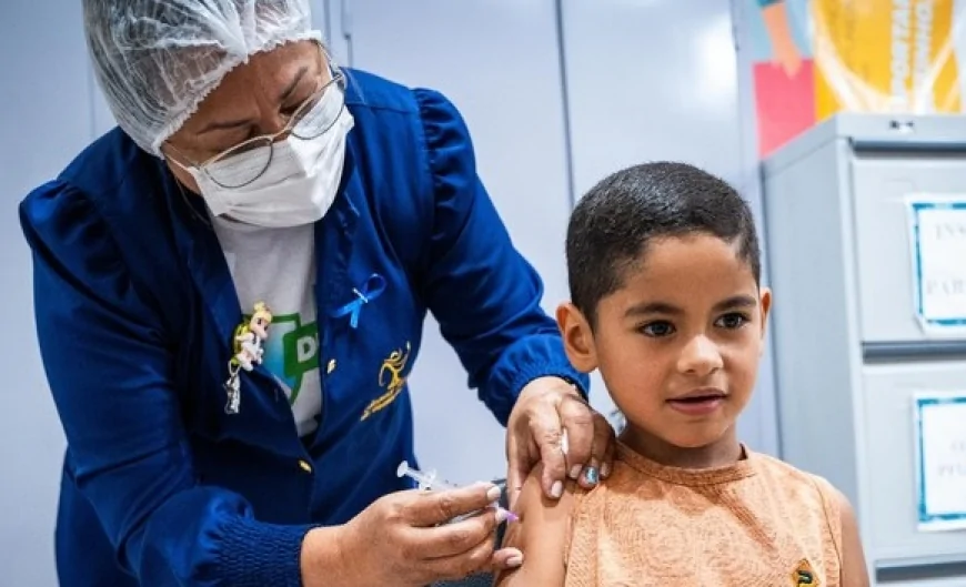 Vacinação nas escolas do Espírito Santo ultrapassa 1 milhão de doses e impulsiona cobertura entre crianças e adolescentes