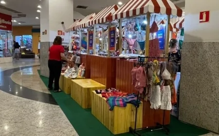 6ª edição do Mercadinho Criativo começa nesta segunda-feira (18), na Serra