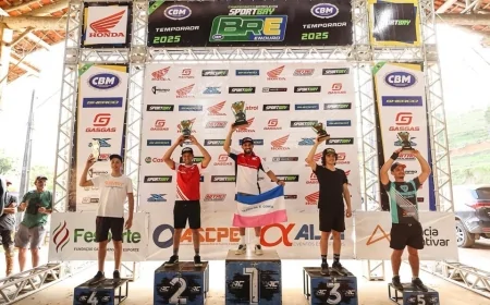 Capixaba domina enduro em SC e conquista ouro e bronze em Campeonato Brasileiro