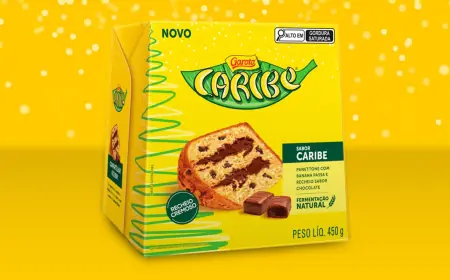 Após sucesso do ovo de Páscoa, Caribe chega ao Natal em versão panetone
