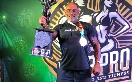 Atleta conquista título sul-americano de fisiculturismo e inspira longevidade ativa