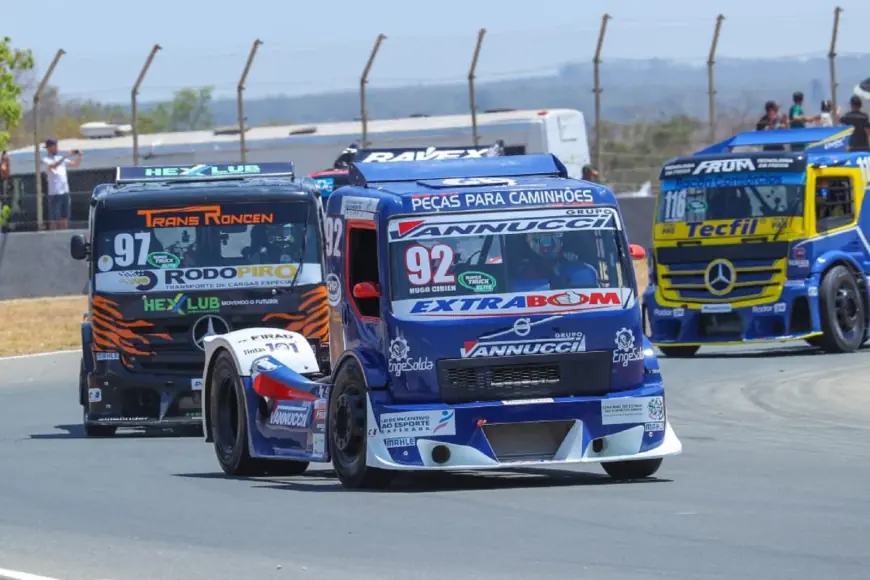Embalado por pódios, Hugo Cibien chega confiante para a penúltima etapa da Copa Truck