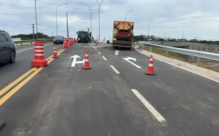 Novo viaduto na Rodovia do Sol será inaugurado em Vila Velha