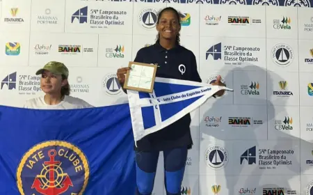 Talento capixaba brilha na vela nacional