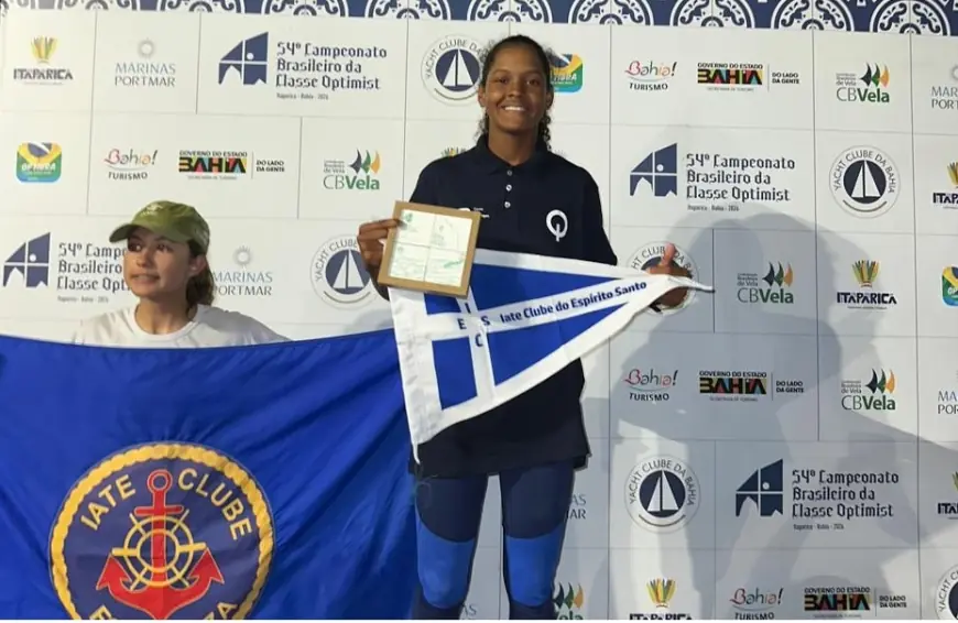 Talento capixaba brilha na vela nacional