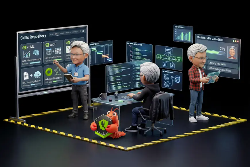 NVIDIA Choca o Mercado no GTC 2026: Jensen Huang Declara IA como Infraestrutura Industrial de US$ 1 Trilhão