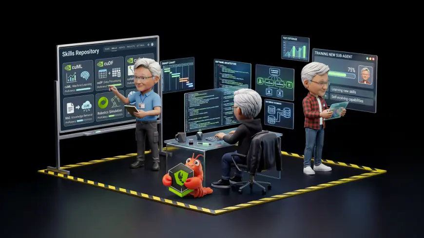 NVIDIA Choca o Mercado no GTC 2026: Jensen Huang Declara IA como Infraestrutura Industrial de US$ 1 Trilhão